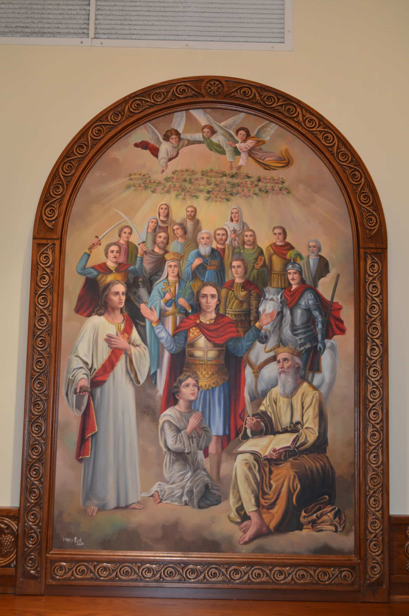Relics Of Saints St Mina Coptic Orthodox Church Calgary