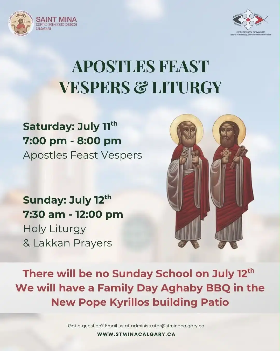 Apostles Feast